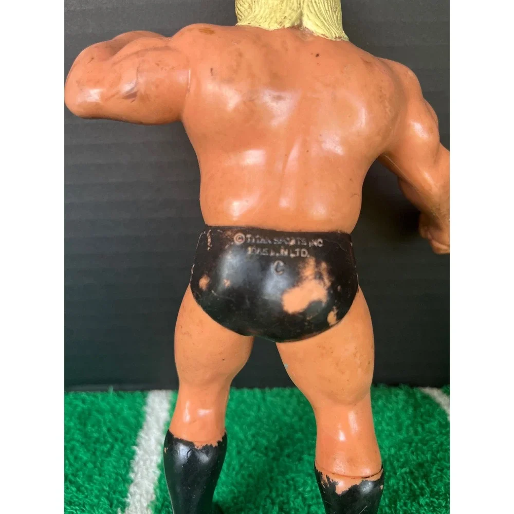 Vintage 1985 LJN WWF Rick Flair Wrestling Action Figure Rubber 8 inch Titan